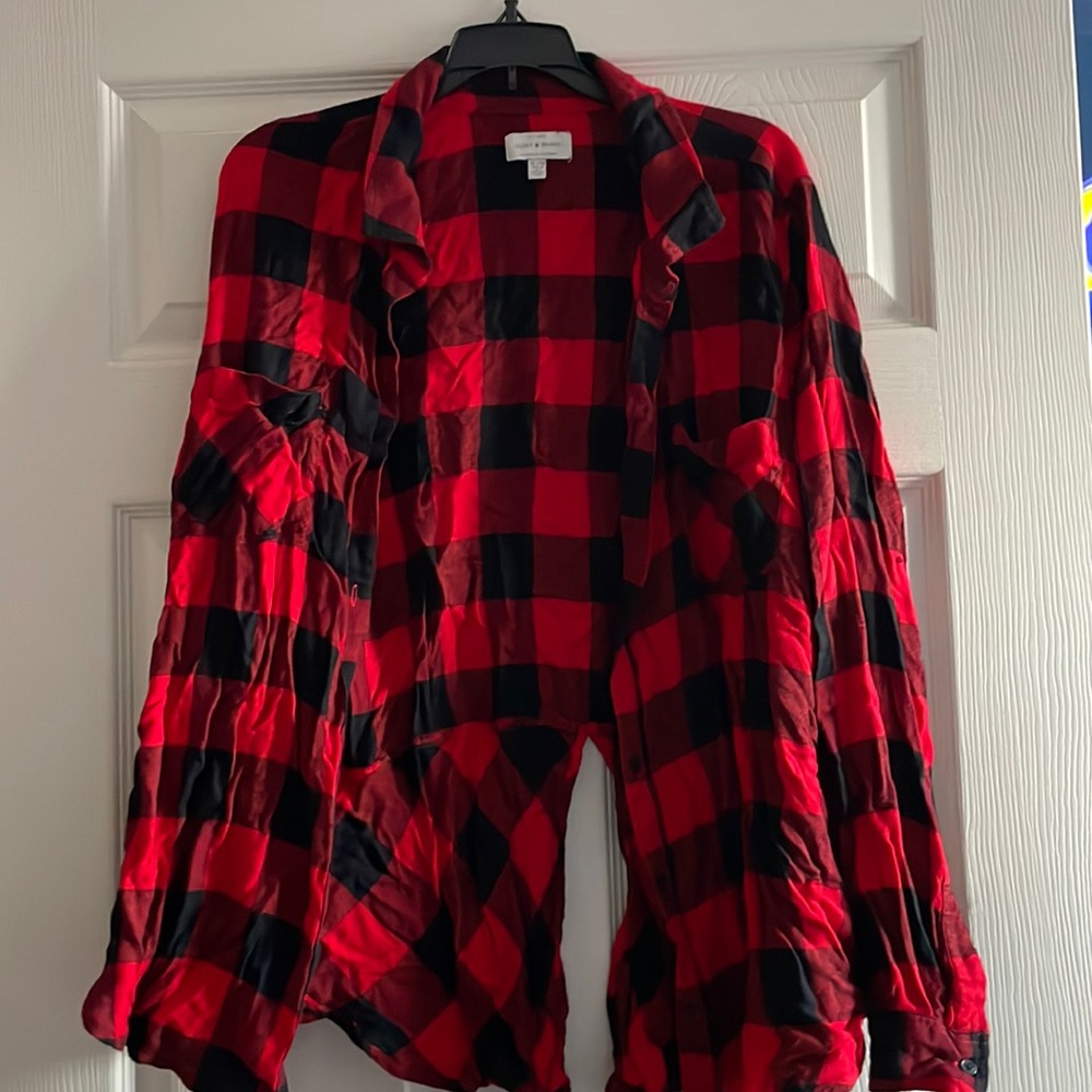 Lucky Brand Flannel top